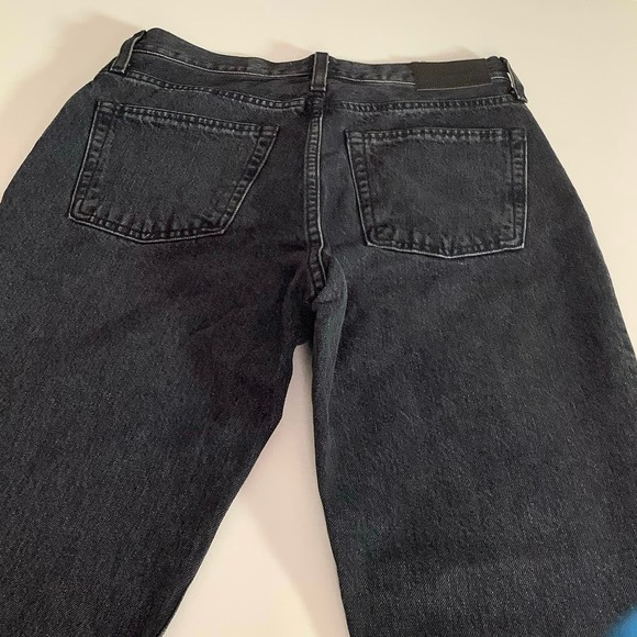 Everlane Women's Straight Leg Jeans - Dark Gray - Picture 11 of 14